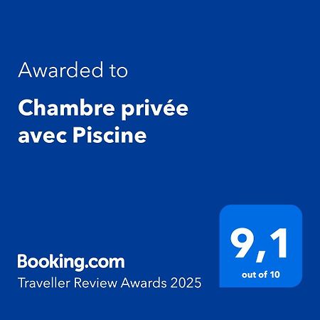 Chambre Privee Avec Piscine Марсель Екстер'єр фото
